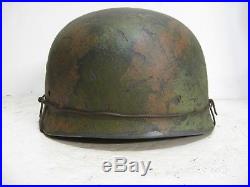 WWII German RARE M37 Fallschirmjager Normandy Paratrooper Helmet