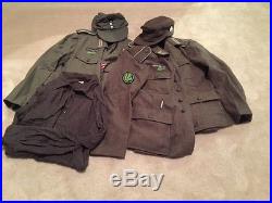 WWII German Reenactor Uniform Set Heer Wehrmacht Jager
