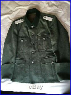 WWII German Reproduction Officer Tunic, by Janke, modified by On the March