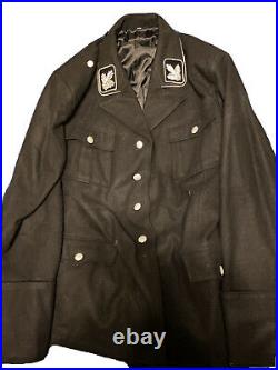 WWII German SS Uniform Visor Cap, M32 Officers Tunic, Breeches, And Brownshirt