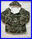 WWII German SS reversible winter parka in a Splinter camouflage pattern