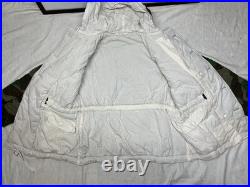 WWII German SS reversible winter parka in a Splinter camouflage pattern