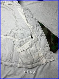 WWII German SS reversible winter parka in a Splinter camouflage pattern