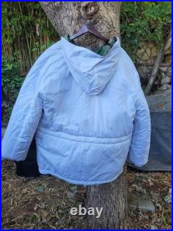 WWII German Splinter Camo Reversible Heavy Winter Jacket/Parka Size Large Repro