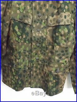 WWII German WH Elite Field blouse M43 dot pea Camo Normandy eastern front