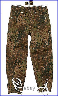 WWII German WH Elite Field pants M44 dot pea Camo camo trousers S=32/32