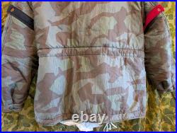 WWII German WH Reversible Winter Splinter Camo Jacket, REPRO, Splintertarn