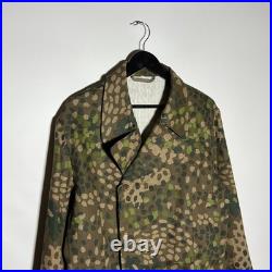 WWII German Waffen SS Dot Camo Panzer Wrap Jacket Size L Repro