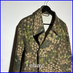 WWII German Waffen SS Dot Camo Panzer Wrap Jacket Size L Repro