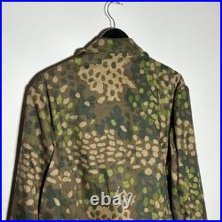 WWII German Waffen SS Dot Camo Panzer Wrap Jacket Size L Repro
