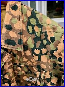 WWII German Waffen SS Repro Dot 44 Camo Uniform Tunic Size 44 SM Wholesale