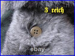 WWII German Wehrmacht Winter Rabbit fur Hat reproduction