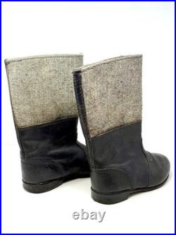WWII German Winter Jack Boots Vintage Old Reproduction Wehrmacht
