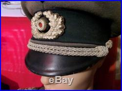 WWII German army Medical officer Majors Uniform Tunic and Visor cap, Original