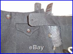 WWII German black elite troops officer trousers