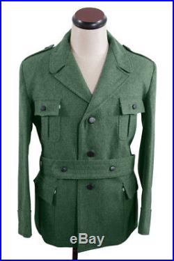 WWII Italian M40 field green grey Wool Tunic Giubba
