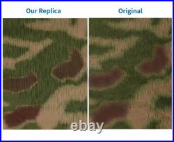 WWII Luftwaffe M40 Marsh Sumpfsmuster 44 Camo Fallschirmjäger Jump Smock WWII Luftwaffe M40 Marsh Sumpfsmuster 44 Camo Fallschirmjäger Jump Smock