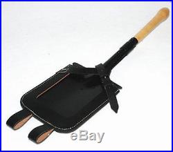 WWII MP40/P38 leather equipment group with kettle lunch box spade raincoat tent