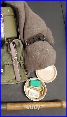 WWII REENACTOR GEAR. Authentic Soldier kit. See description below
