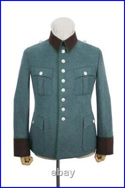 WWII Schutzpolizei/Protection Police Wool Service Waffenrock Tunic Short Cut