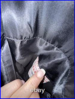 WWII Style German Naval Officer Wool Greatcoat Dressel Saar West Germany 45