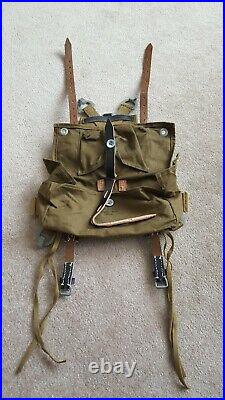 WWII WW2 ATF At The Front German Texled A Frame And Bag