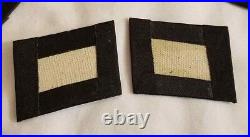 WWII WW2 Elite German mixed Bevo collar tabs x 100 uniform insignia patches