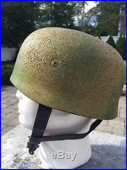 WWII WW2 German Camouflaged Paratrooper Helmet M38