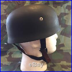 WWII WW2 German Paratrooper Helmet M38 ckl68 FJ Werke Production