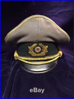 WWII WW2 German WH General Army Visor Hat Cap