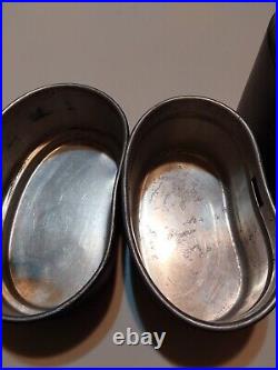 WWII WW2 MILITARY ARMY M31 MESS TIN CANTEEN PSL 61 Bento Box Aluminum