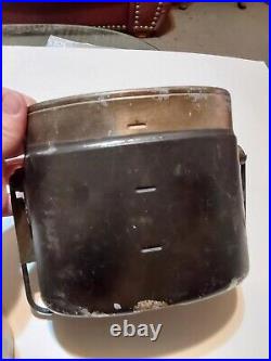 WWII WW2 MILITARY ARMY M31 MESS TIN CANTEEN PSL 61 Bento Box Aluminum