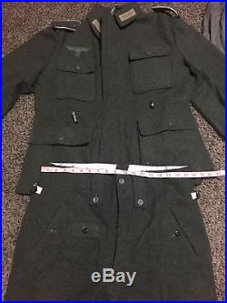 WWII WW2 Reproduction German Army Wehrmacht M 1943 Uniform + shirt\suspenders