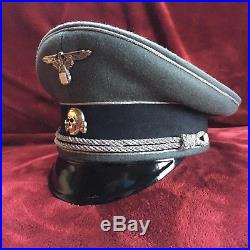 WWII Waffen SS General's Visor Cap by ExtraKlasse (57cm)
