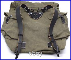 WWII Wehrmacht German Army Heer Elite Mountain Troops Canvas Rucksack Backpack