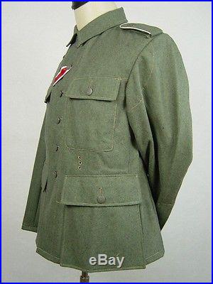 WWII World War 2 WWII German M43 EM Wool Field Tunic WH