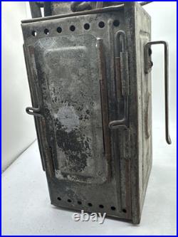 WWII Wupperdal German Railroad Signal Light Hand Lantern Train Railway Helmholtz