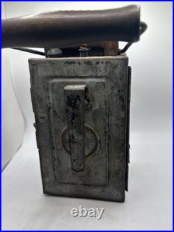 WWII Wupperdal German Railroad Signal Light Hand Lantern Train Railway Helmholtz WWII Wupperdal German Railroad Signal Light Hand Lantern Train Railway Helmholtz