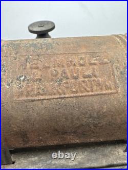 WWII Wupperdal German Railroad Signal Light Hand Lantern Train Railway Helmholtz