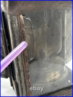 WWII Wupperdal German Railroad Signal Light Hand Lantern Train Railway Helmholtz