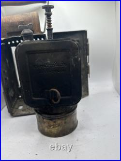 WWII Wupperdal German Railroad Signal Light Hand Lantern Train Railway Helmholtz