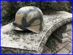 WWII reproduction German Normany camo Stahlhelms M35, M40, M42 custom orders