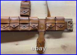 WWI German Chest Rig / West Africa Schützentruppen Equipment Belt and Pouch Rig