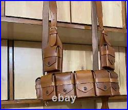 WWI German Chest Rig / West Africa Schützentruppen Equipment Belt and Pouch Rig