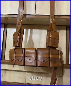 WWI German Chest Rig / West Africa Schützentruppen Equipment Belt and Pouch Rig