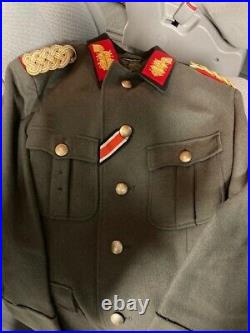 WW 2 German Army Generals Tunic, Breeches with red stripes, Beautiful Replica