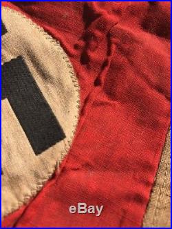 WW 2 German Car Flag pennant Banner Authentic Rare