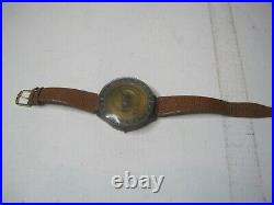 WW II German WRIST COMPASS back printed 1942 0248 SBE Wehrmacht