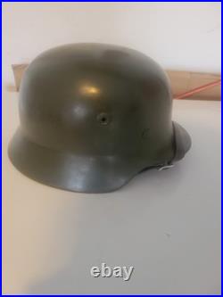 WW II WW2 German Helmet M35 size 66