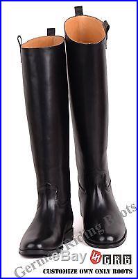 WWii WW2 German WH/Waffen SS/M32/M36 Officer Military Jack Black Riding Boots